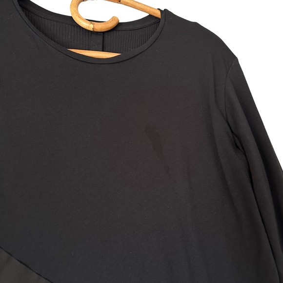 Army of Me | Black Asymmetrical Layered Long Sleeve Top Size S Emo Goth - Picture 4 of 12